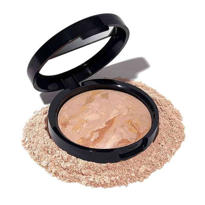 LAURA GELLER NEW YORK Baked Balance-n-Brighten Color Correcting Powder Foundation - Best foundation makeup