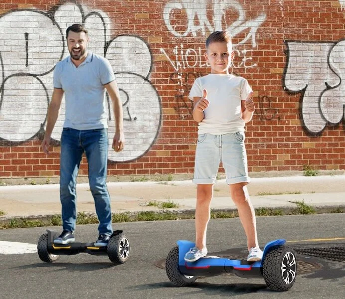 Hoverboard with Bluetooth Speakers and LED Lights - gifts for teenage boys